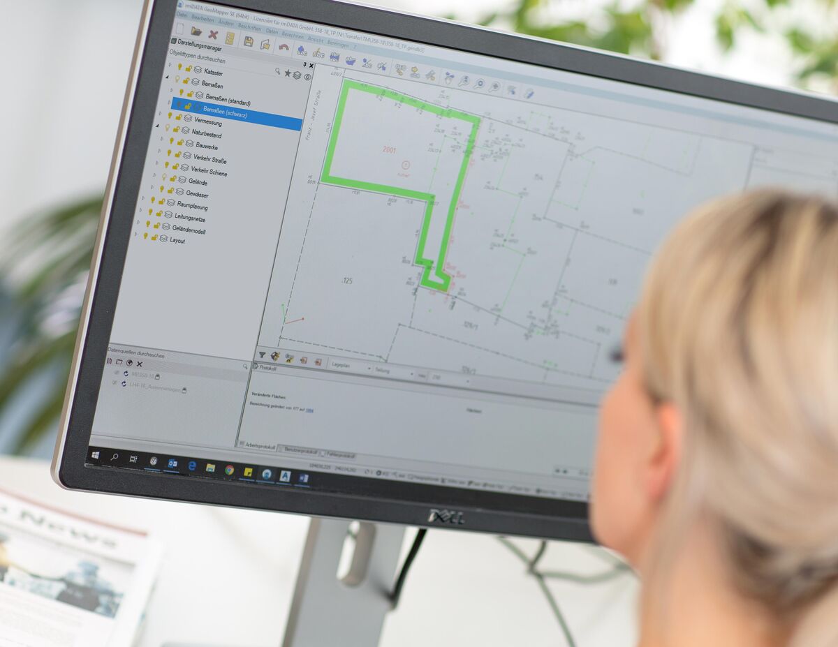 rmDATA GeoMapper : Maintenant avec le calcul géodésique
