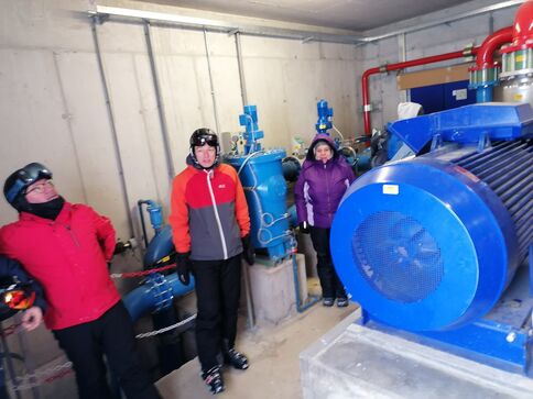 Pumpenstation im Skigebiet Tauplitz
