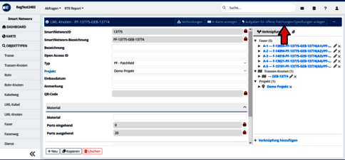 rmDATA Smart Networx: Behalten Sie den Überblick über Spleißungen und Patchungen mit dem erweiterten Aufgabenmanagement