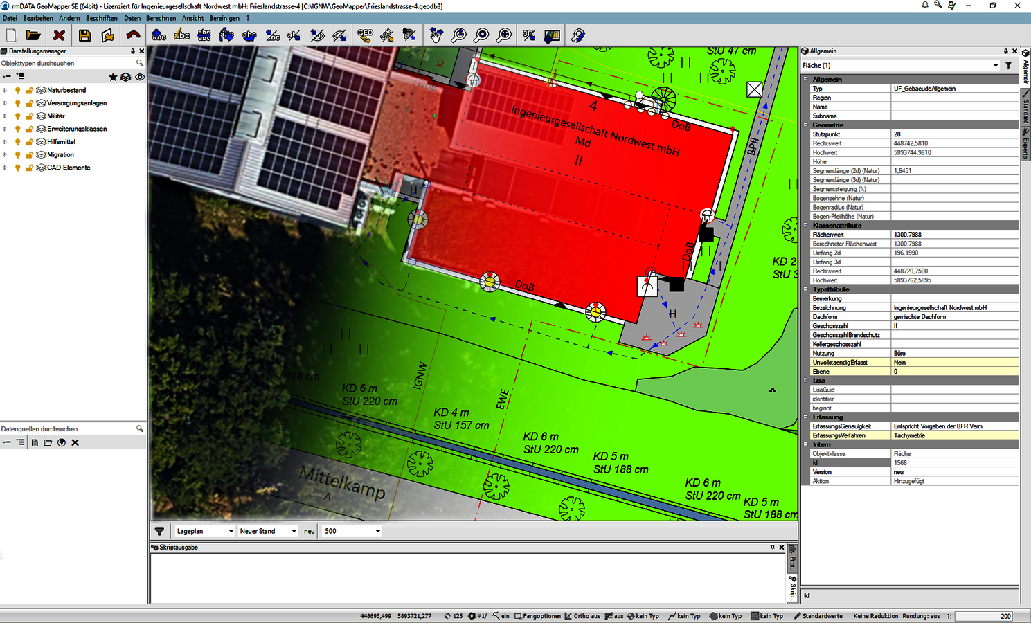 rmDATA GeoMapper: Mehr Berechnung, VDE und GNSS-Auswertung