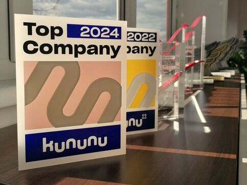 kununu Top Company-Siegel 2024 für rmDATA