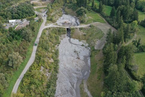 Geschiebetransport in alpinen Einzugsgebieten
