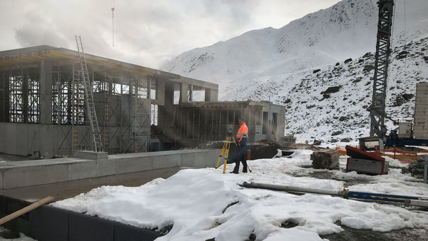 Vermessung Schiarena Samnaun/Ischgl