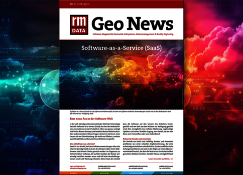 Ausgabe 1/2024 des Firmenmagazins GeoNews