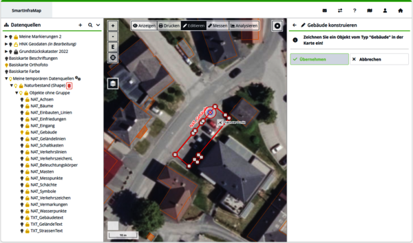 Produkt-Neuheiten in rmDATA GeoWeb