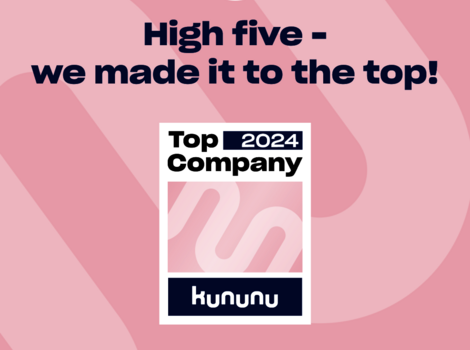 kununu Top Company-Siegel 2024 für rmDATA