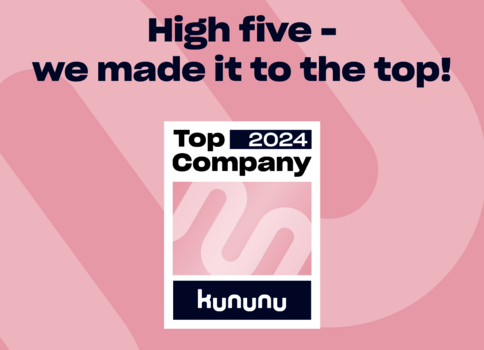 kununu Top Company-Siegel 2024 für rmDATA