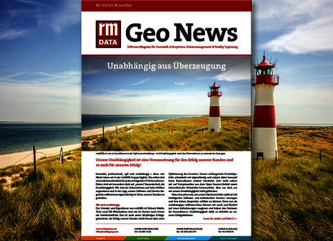 GeoNews, rmDATA-Firmenmagazin