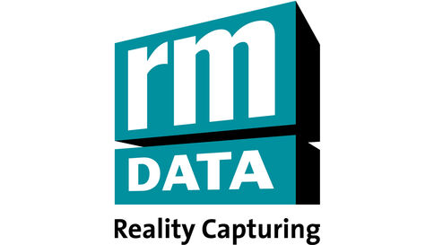 Logo des Geschäftsbereiches rmDATA Reality Capturing