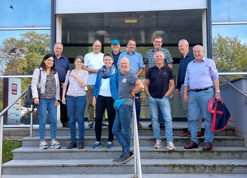 Fachexkursion oberösterreichischer Geodäten bei rmDATA 2023