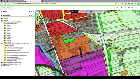 Sytling von Shape-Dateien in rmDATA GeoWeb