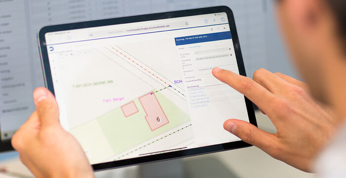 Automatisierte Einbautenauskunft für Telekommunikationsnetze